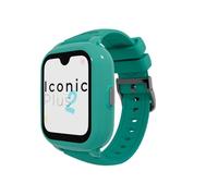 SaveFamily Iconic Plus 2 | Smartwatch per Bambini con Localizzatore GPS, Chiamate, Video, IA, Pulsante SOS, Whatsapp, Spotify, Misuratore di Temperatura | Colore Menta