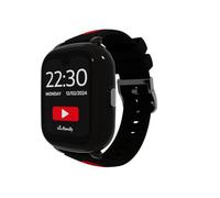 SaveFamily Iconic Plus 2 | Smartwatch per Bambini con Localizzatore GPS, Chiamate, Video, IA, Pulsante SOS, Whatsapp, Spotify, Misuratore di Temperatura | Modello Streamer