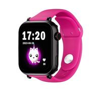 SaveFamily Plus Lollipop 4G GPS 40mm Display Touch Digitale Nero Correa Fucsia IP67 SOS