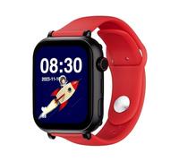 SaveFamily Plus Smartwatch 4G GPS 40mm Display Digitale Nero Correa Rossa IP67 SOS