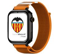 SaveFamily Plus Smartwatch Ed. Valencia Cinturino in tessuto nero arancione Non include SIM