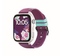 SaveFamily SaveWatch Plus 2 | Smartwatch per Bambini con Localizzatore GPS, Chiamate, Video, WhatsApp, Spotify, App Store | Quadrante Bianco e Cinturino in Silicone Maui