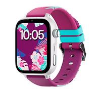SaveFamily SaveWatch Plus 2 | Smartwatch per Bambini con Localizzatore GPS, Chiamate, Video, WhatsApp, Spotify, App Store | Quadrante Bianco e Cinturino in Silicone Maui