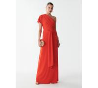 Sável Abito 'Renee' rosso arancione Donna - Abbigliamento - Taglie comode - Abiti - Abiti camicia Sável 34