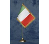 Savent, Bandiera Italia Deluxe da Tavolo - Stand Non Incluso