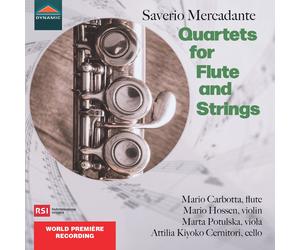 Saverio Mercada Saverio Mercadante: Quartets for Flute and Strings - Volum (CD)