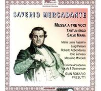 SAVERIO MERCADANTE Messa Concertata / Tantum Ergo / Salve Maria (CD)