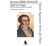 Saverio Mercadante-Trio in Flute, Alto Flute e Cello-BOOK