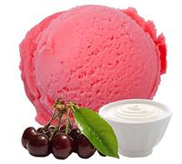 Saveur de cerises au yogourt 1 Kg Poudre de glace Gino Gelati Crème glacée molle pour votre sorbetière