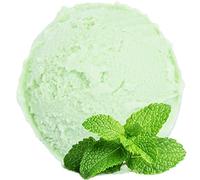 Saveur de menthe poivrée 1 Kg Poudre de glace Gino Gelati pour crème glacée aux fruits