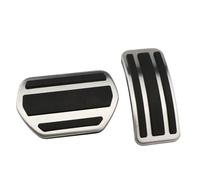 SAVHE Pedale del freno del pedale del gas del carburante interno in acciaio inossidabile adatto for Peugeot 2008 2015 2016 2017 2018 Accessori for pedali for auto(2 Pcs AT)