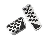 SAVHE Pedali for auto in acciaio inossidabile adatti for Jeep Wrangler JL 2018-2021 AT Pedale del freno dell'acceleratore Coperchio protettivo Accessori interni