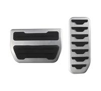 SAVHE Pedali for auto in acciaio inossidabile adatti for Land Rover Evoque 2012-2022 Discovery Sport Rang Rover Velar 2017-2022 Copertura for pedale automatico(Upgrade Style)