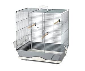 Savic Gabbia Primo 40 Argento/Grigio, 46 x 32 x 48 cm