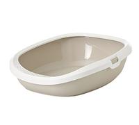 Vadigran lettiera per gatti "Gizmo Medium" 44 x 35,5 x 12,5 cm moka / bianco