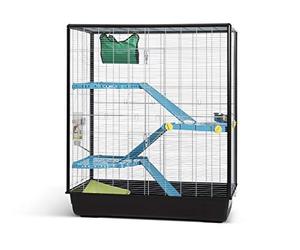 Savic Zeno 3 Knock Down Empire - Gabbia per piccoli animali, 100 x 50 x 116 cm
