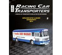 SAVIEM S45-LIGIER MASERATI - 1974 RACING CAR TRANSPORTERS 1:43 N#.05