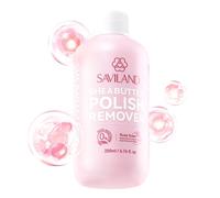 SAVILAND Solvente UV vegetale senza acetone - 200 ml nutriente con burro di karitè e ricco di olio di ricino nutriente, rimozione di smalto, gel UV, acrilico e suggerimenti per unghie sulle unghie