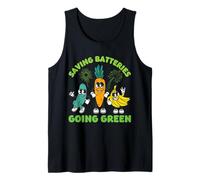 Saving Batteries Going Green Funny Embarrassing Bachelorette Canotta