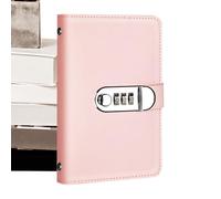 Savings Binder - Money Saving Binder | A6 Combination Lock Cash Organizer With 100 Envelopes And Clear Pockets, Budget Planner Book For Adults, Students, Home, Office, School, Financial Tracking