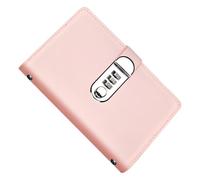 Savings Challenge Binder - 100 Card Slots Lock Budget Tool | Savings Challenges Book With Envelopes for Family Friends Children Christmas New Year Easter Home Indoor
