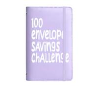 Savings Challenge - Raccoglitore per budget finanziario, buste per contanti | Pratico sistema di raccoglitore per carta, per scuola, adulti, bambini, donne, uomini e casa, per risparmiare denaro, budget
