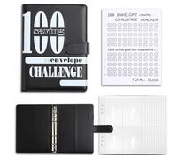 Savings Challenges Book, Money Saving Wallet Binder, Savings Challenge Goals Tracker, Fun Budget Binder for Adults, Savings Envelope Binder, Flexible Savings Goal Tracker, Budget Binder with Pen Slot