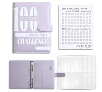 Savings Challenges Book with Envelopes | Money Saving Wallet Binder with Pen Slot | Flexible Savings Challenge Goals, Fun Budget Binder with Tracker for Adults Kids