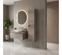SAVINI DUE Colonna Bagno 1 Anta Zaffiro 31,5x15x136 cm
