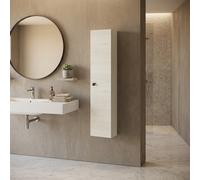 SAVINI DUE Colonna Bagno 1 Anta ZAFFIRO 31,5x15x136 cm Rovere Ghiaccio