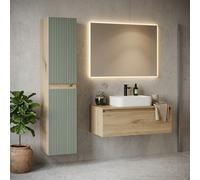 SAVINI DUE Colonna Bagno 2 Ante 31,5x33,5x130 cm CU335-RO-SA-C Comfort