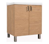 Savini LAVANDERIA Mobile lavatoio Rovere naturale (60cm)