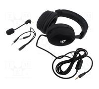 SAVIO STRATUS Cuffie auricolari con microfono