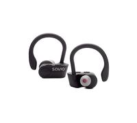 SAVIO TWS-03 AURICOLARI WIRELESS, Nero
