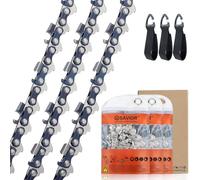 SAVIOR 3 catene per sega .325" 1,5 mm 64 TG per binario da 38 cm, catena semi-scalpello, compatibile con Husqvarna, Dolmar e molto altro ancora
