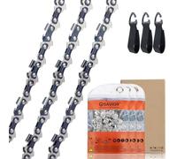 Savior 3 x Catene per Motosega Adatte a Barre da 35 cm 1.1 mm 3/8"LP 52 Maglie, Compatibili con Makita DUC353, Einhell GP-LC 36/35 Li, Bosch AKE35 S, Oregon e altri