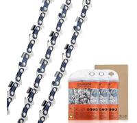 Savior Confezione da 3 catene per motosega per barra da 35,6 cm, 50 maglie da 3/8" LP 0,43", catene a basso contraccolpo per Stihl MS170 MS171 MSE170C MS192T