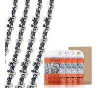 Savior Confezione da 4 catene per motosega GTA26 compatibili con Stihl 3670 000 0028, mini catena per motosega per barra da 10 cm, calibro 1/4" LP .043, 28 maglie di trasmissione