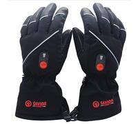 SAVIOR HEAT Guanti Riscaldati Guanti Uomo Donna, Guanti da Sci a Batteria Ricaricabili Elettrici, Guanti Caldi per Moto Invernale Snowboard Escursionismo Ciclismo Escursionismo Corsa Camminare