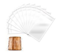 SAVITA 100 Pezzi Sacchetti di Autoadesivo Trasparenti da 8x13cm, Sacchetti Alimenti di Plastica per P Caramelle Biscotti Da Forno Snack Artigianato dei Monili