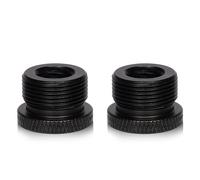 SAVITA 2 Pezzi Adattatore Piede Microfono, 3/8 Femmina a 5/8 Maschio Adattatore Filetto Treppiede per Fotocamera Monitor Supporto Microfono