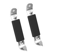 SAVITA 2 Pezzi Apri Bottiglia Magnetico, Maschiatore Magnetico Acciaio Inossidabile Apriscatole Manuale Apribottiglie per Birra Bottiglie Lattine Bevande (Nero)