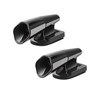 SAVITA 2 Pezzi Deer Whistles, Fischietti Neri a Ultrasuoni per Auto Dispositivi di Allarme Autoadesivi per Animali per Auto, Camion e Motocicli