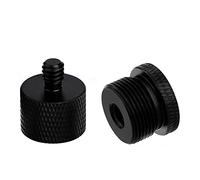 SAVITA 2pcs Adattatore Per Supporto Microfono Adattatore Filettato Da 1/4 Femmina a 5/8 Maschio 1/4 Maschio a 5/8 Femmina Adattatore Per Vite Per Treppiede Per Monitor Videocamera Supporto Microfono