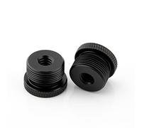 SAVITA 2pcs Adattatore Per Supporto Microfono Adattatore Filettato Da 1/4 Femmina a 5/8 Maschio Adattatore Per Vite Per Treppiede Per Monitor Per Videocamera Supporto Per Microfono