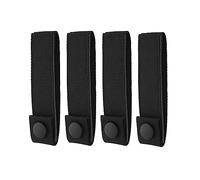 Savita 4 Pezzi Cinghie per Sistema Molle, Cinghie Molle Pratiche Cinghie in Tessuto Molle Poliestere Molle Cinghia per Zaino Accessori di Fissaggio Connettori per Molle