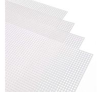 SAVITA 6 Fogli Di Rete In Plastica 7 Tele Per Ricamo a Punto Ago, Per Ricamo e Progetti a Maglia e Uncinetto