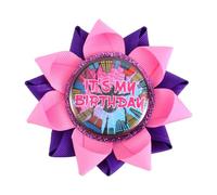 SAVITA Spilla con scritta "It's My Birthday", con scritta "Happy Birthday", a tema ragno, decorazioni per feste per ragazzi