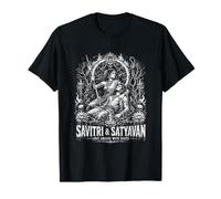 Savitri e Satyavan Love litigano con lepica della Morte Maglietta