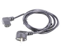 SAVKABELCL-116 Cavo CEE 7/7 (E/F) maschio angolato, IEC C13 femmina SAVIO